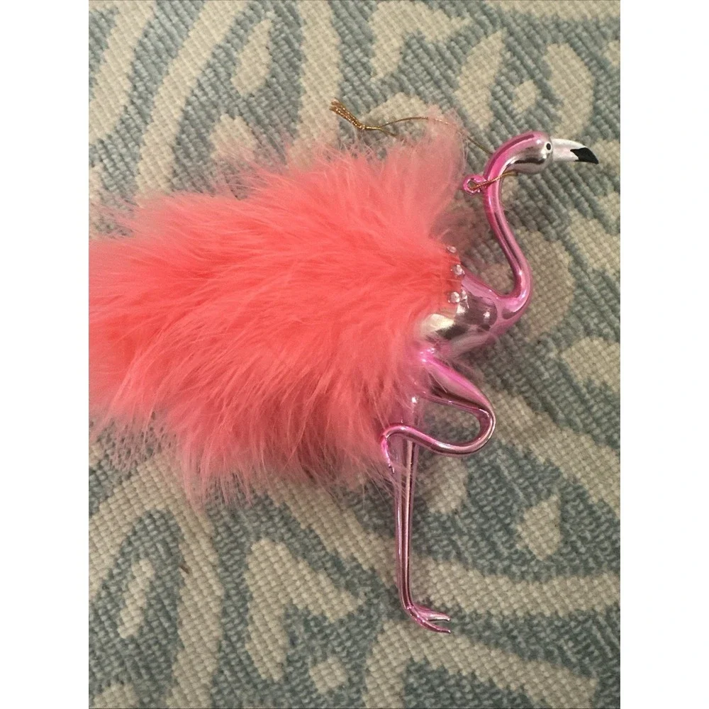 Flamingo Ornament Beach Swim Florida Zoo Bird Pink Animal Island Cruise Barbie‎